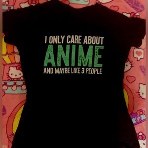anime shirt size m